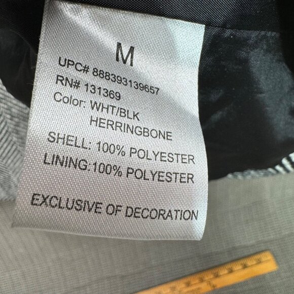 Rampage Womens Herringbone Peacoat Jacket M - Picture 6 of 10